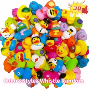 30-Pack Assorted Rubber Ducks
