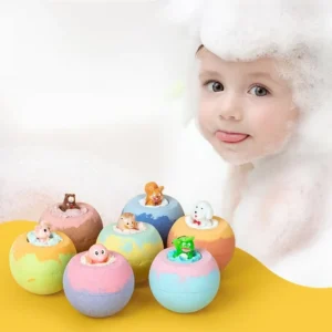 100G Bath Bombs for Kids with Surprise Toys Inside